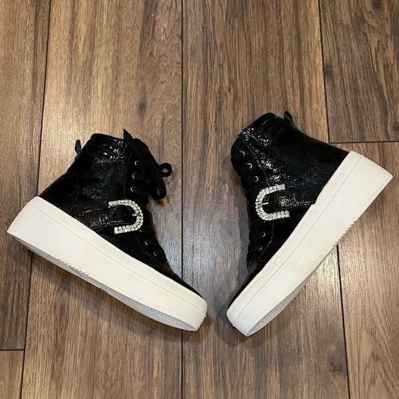 gianni bini rhinestone sneakers